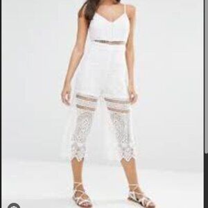 River Island Ivory Jumpsuit